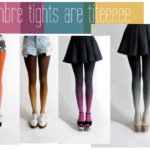How To Wear: Ombre Tights