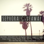 $300 Sephora Gift Card Giveaway