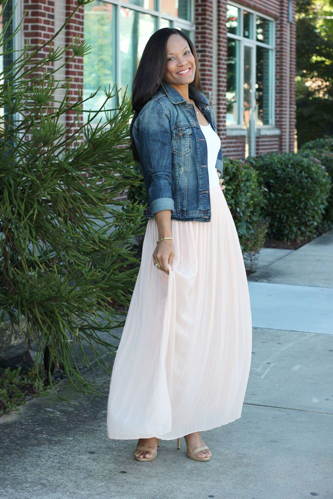 Fall Maxi Skirts for Transitional Weather - StushiGal Style