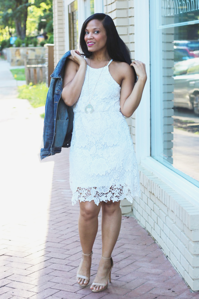 White Lace Dresses for Summer