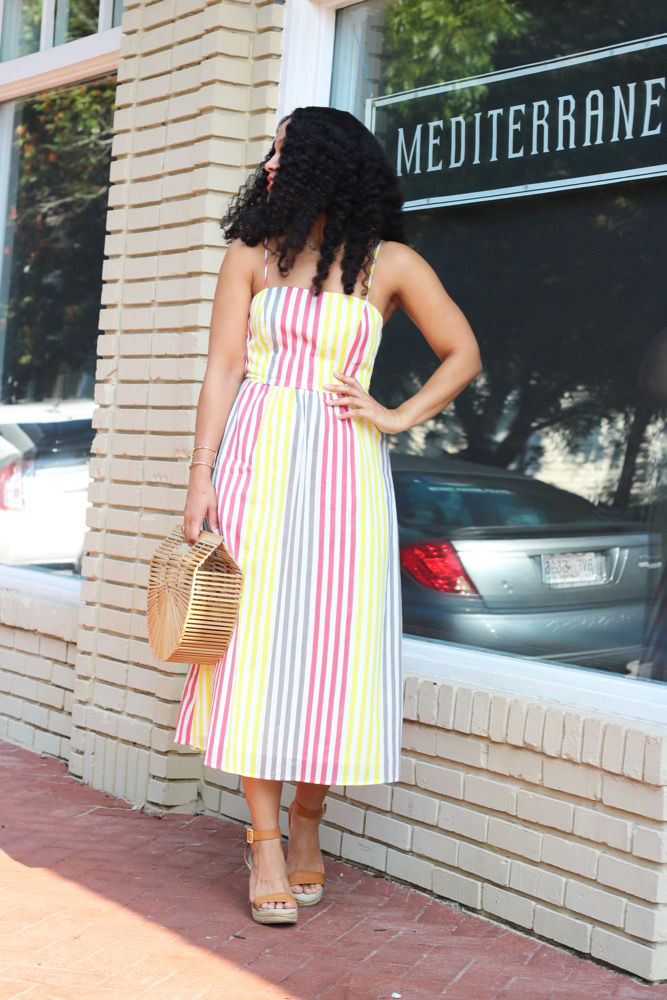 Favorite Striped Midi Dress