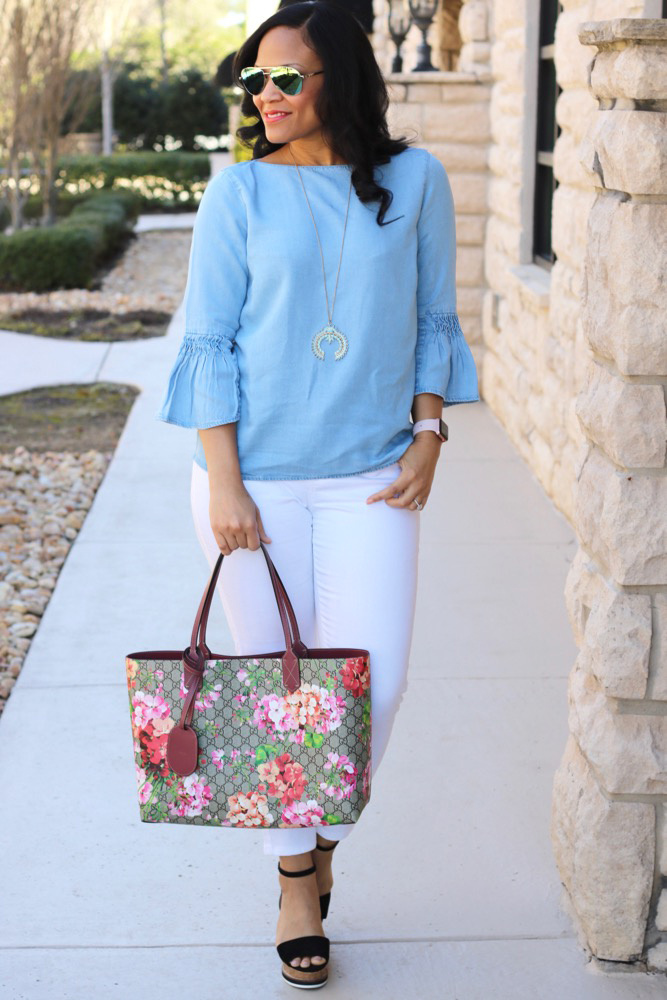 Bell Sleeve Tops for Spring