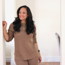 comfortable knitted loungewear sets